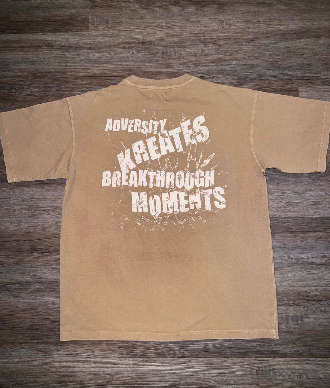 Concrete Adversity T-Shirt (Clay Brown)