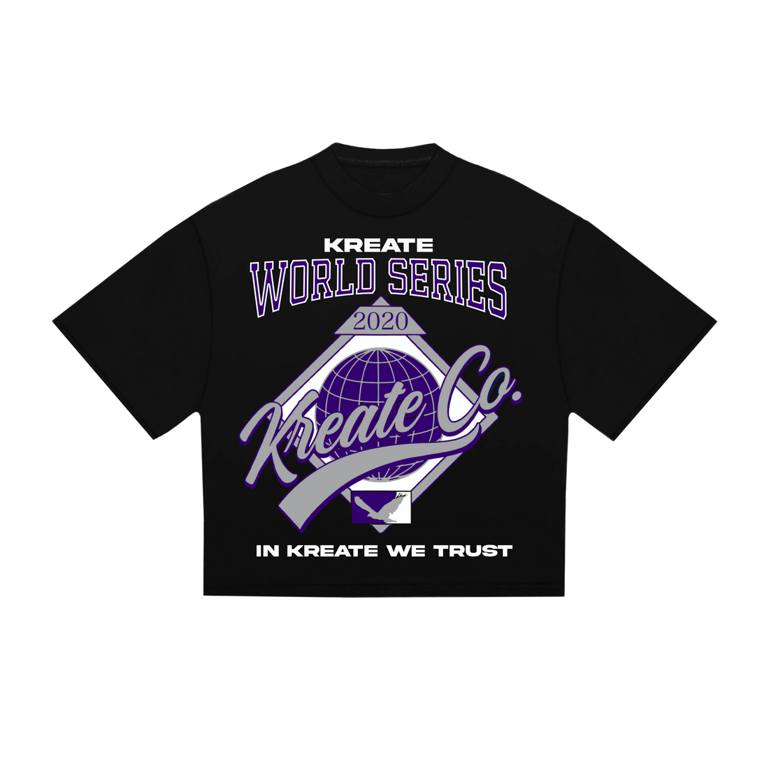 “ROCKIES” WORLD SERIES T-SHIRT (BLK/PURPLE)