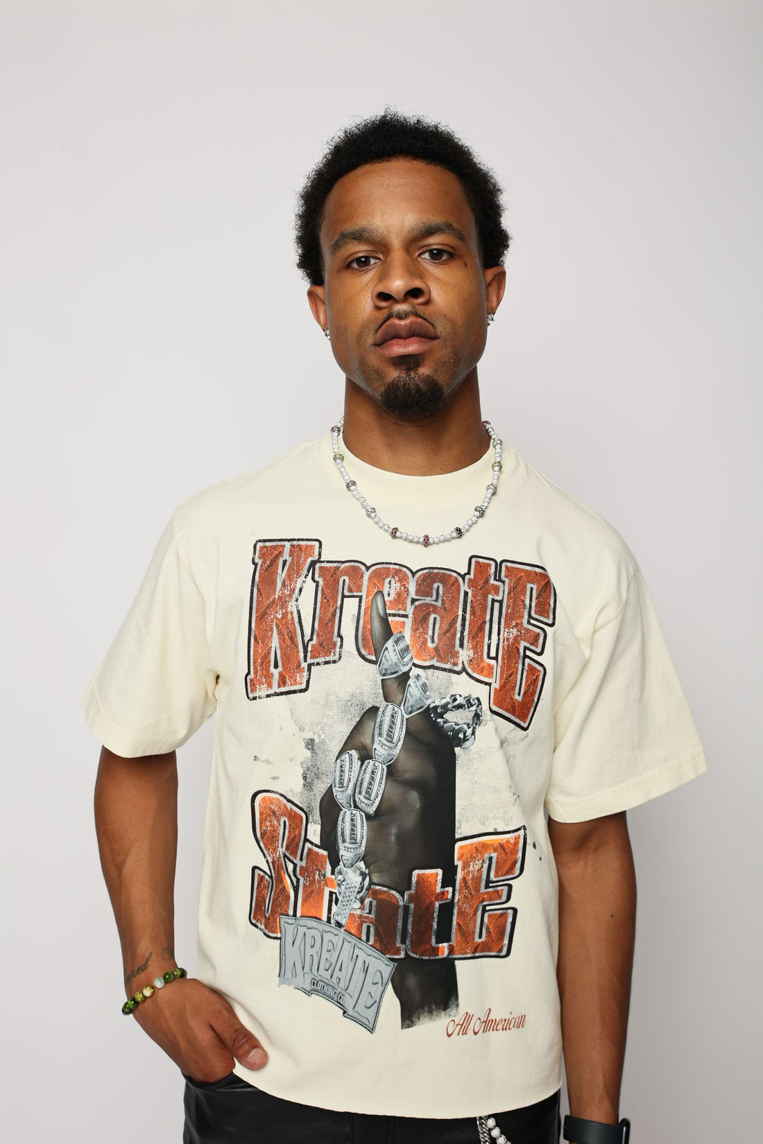 ALL AMERICAN “NIL” T-SHIRT (ORANGE CRUSH)