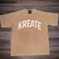 Concrete Adversity T-Shirt (Clay Brown)