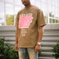 Kreate Yourself T-Shirt (Vintage Brown/Pink)